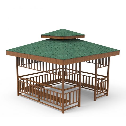 SV-167 4 X 4 Ahşap Kamelya, , Kent Mobilyaları, Form Park Çocuk Oyun Parkları